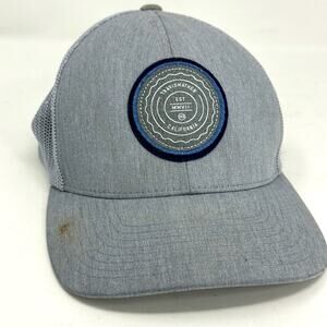 Travis Mathews Trucker Style Baseball cap Hat Activewear- GRAY